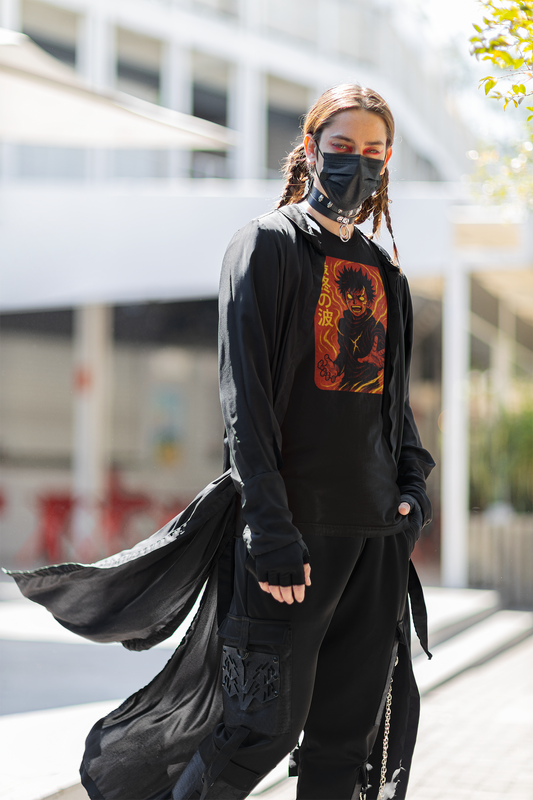 Final Wave Anime Fire Power - Unisex T-shirt