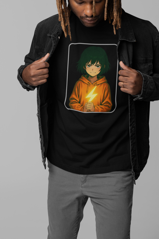 Anime Power Lightning Hoodie Vibe - Unisex T-shirt