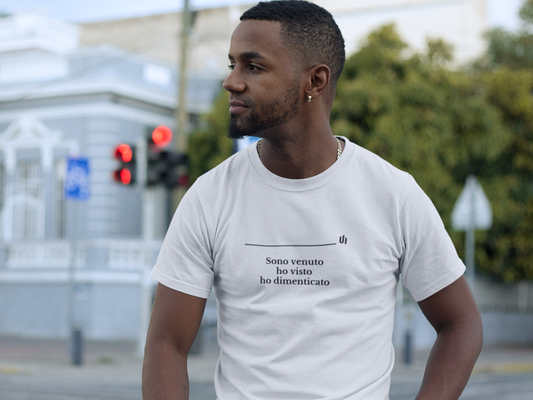 Sono venuto ho visto ho dimenticato - Unisex T-shirt