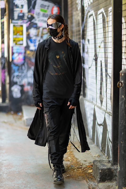 Mystical Sorcerer with Enchanted Tome of Magic - Unisex T-shirt