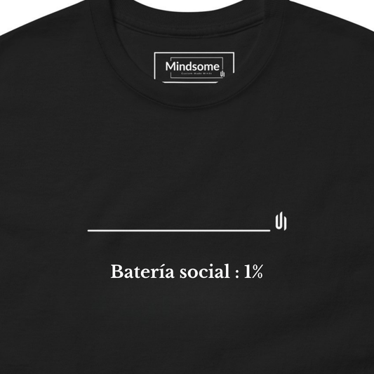 Batería social 1% - Unisex -T-shirt