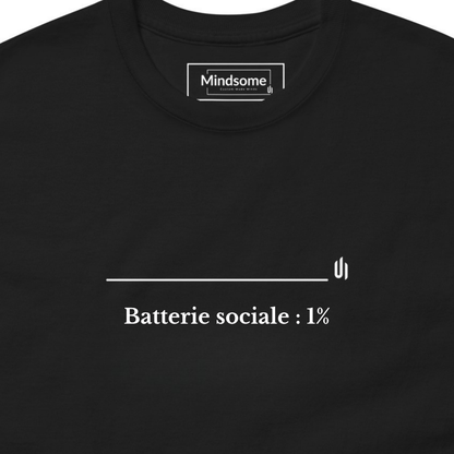 Batterie sociale 1% - Unisex T-shirt