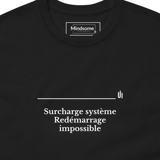 Surcharge système Redémarrage impossible - Unisex T-shirt