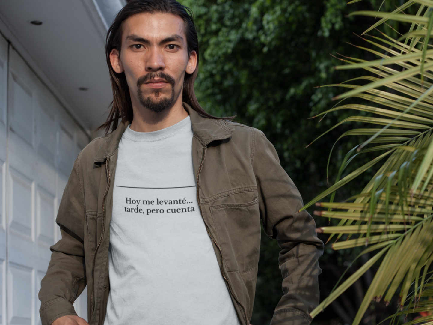 Hoy me levanté... tarde, pero cuenta - Unisex T-shirt