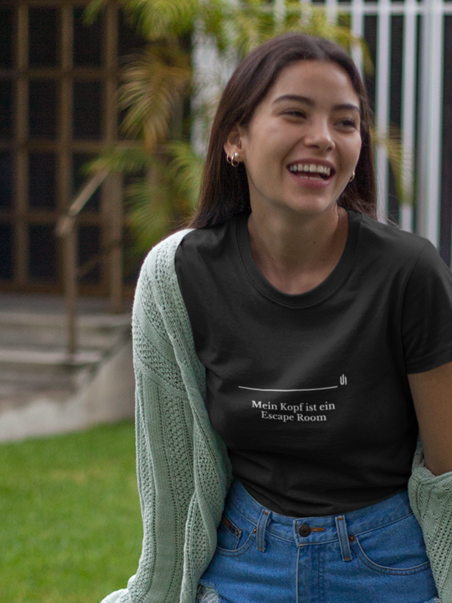 Mein Kopf ist ein Escape Room - Unisex T-shirt