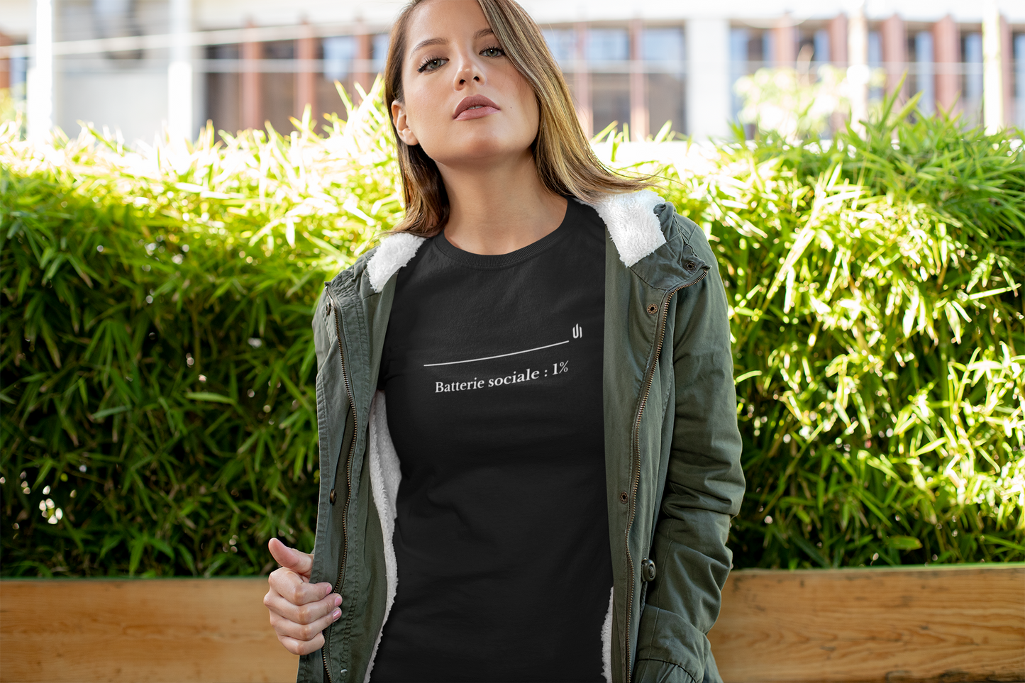 Batterie sociale 1% - Unisex T-shirt